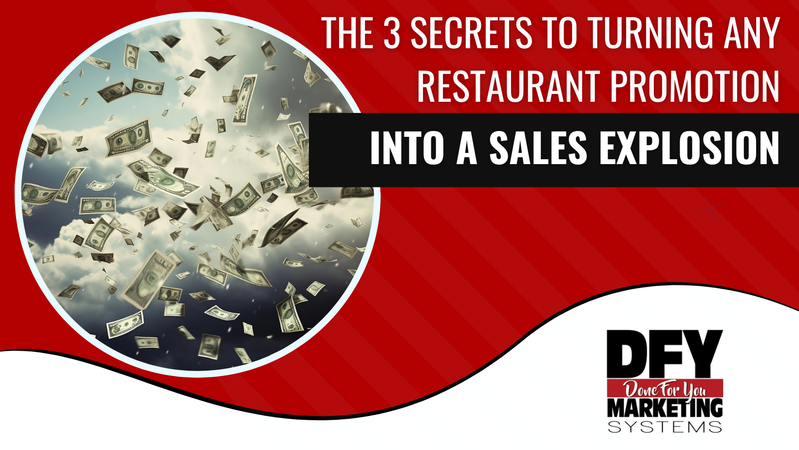 The 3 Secrets To Turning Any Restaurant Promotion Into A Sales Explosion