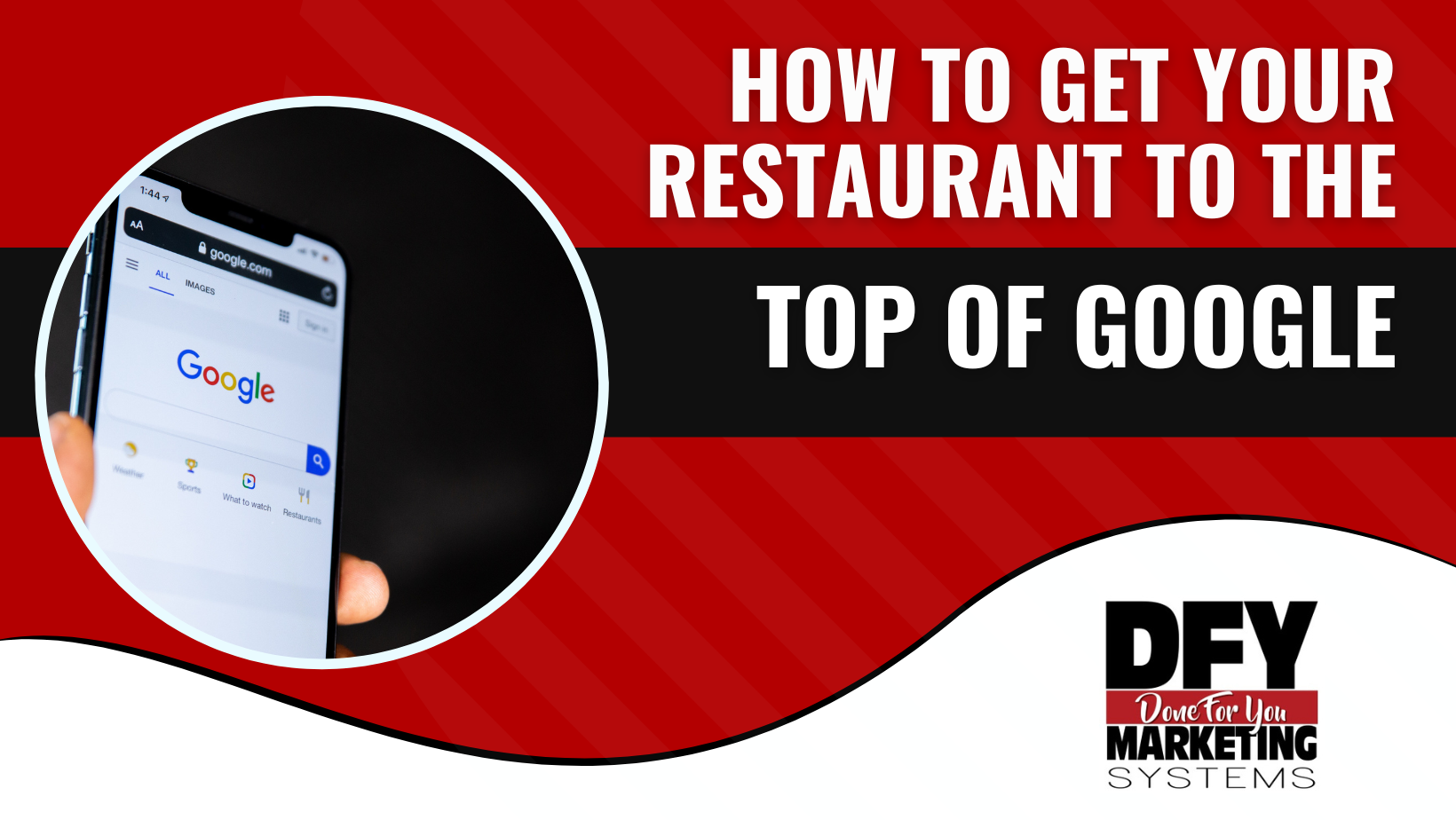How To Get Your Restaurant To The Top Of Google