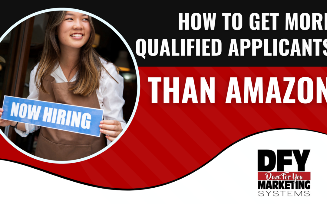 How To Generate More Qualified Restaurant Applicants Than Amazon